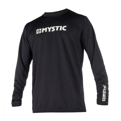 Mystic - Star Long Sleeve Rash Vest Black - 2022 image 0