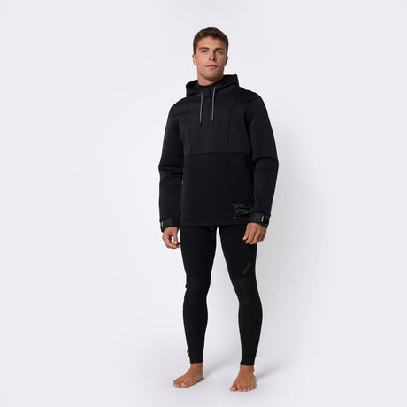 Mystic Fulmar Neoprene Hoodie 3/2mm Black 2024 image 5