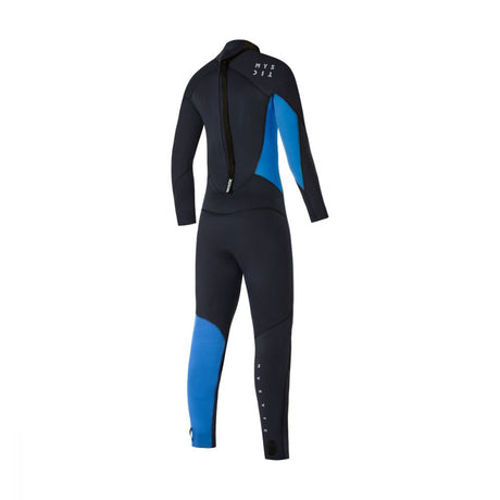 Mystic Star 3/2mm Fullsuit Back Zip Kids Black/Blue 2022 image 1