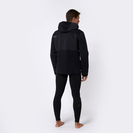 Mystic Fulmar Neoprene Hoodie 3/2mm Black 2024 image 6