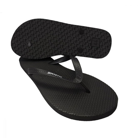 Mystic Unisex Brand Flip Flops Black - 2022 image 0
