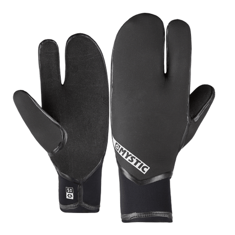 Mystic Supreme Glove 5mm Lobster 2022 Black image 0