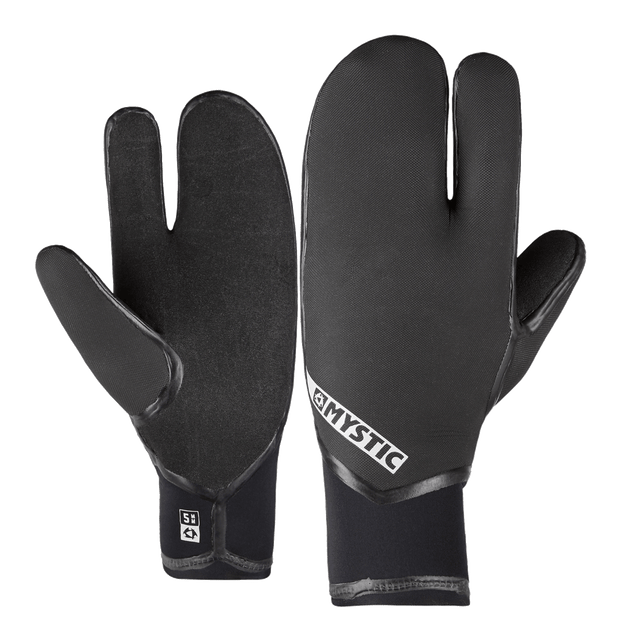 Mystic Supreme Glove 5mm Lobster 2022 Black image 0