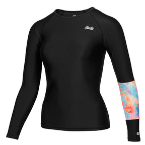 Mystic Jayde LS Rash Vest Women Black - 2022 image 0