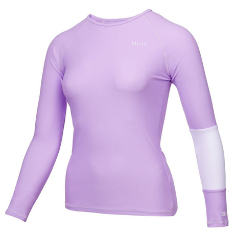 Mystic Jayde LS Rash Vest Women Lilac - 2022 image 0