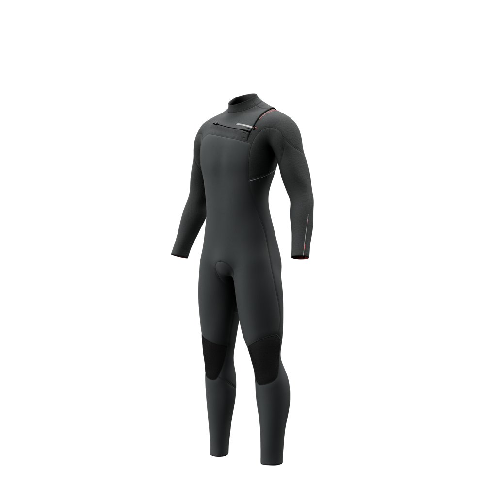 Majestic Fullsuit 3/2mm Fzip - Dark Grey - 2027