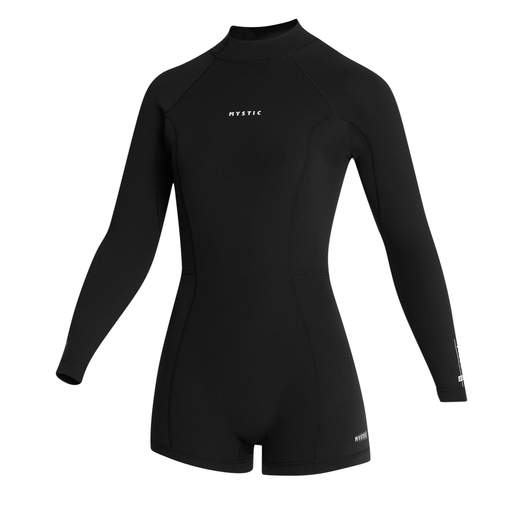 Lunar Longarm Shorty 2/2mm Bzip Women - Black - 2027