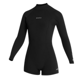 Lunar Longarm Shorty 2/2mm Bzip Women - Black - 2027
