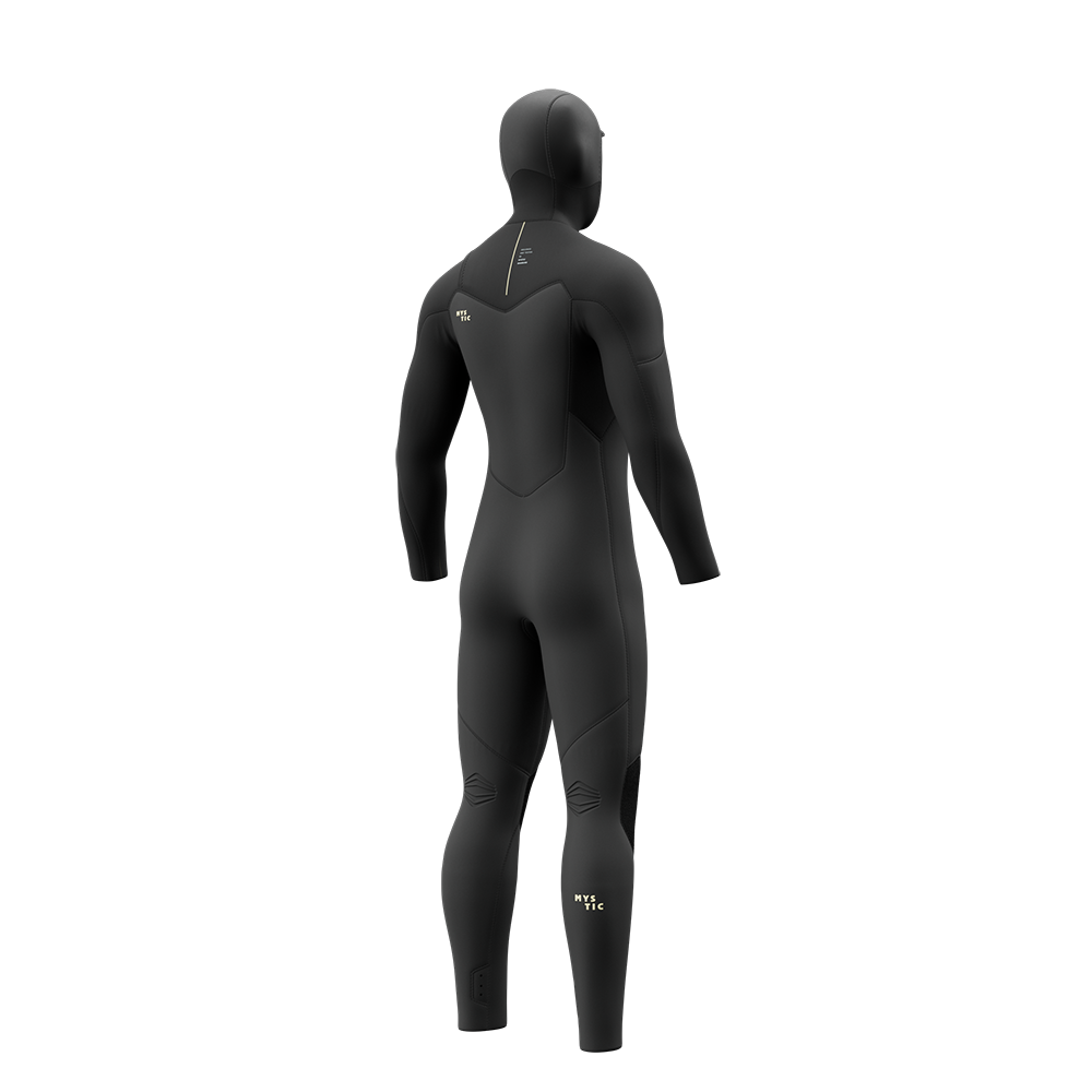 Motion Hooded Fullsuit 5/3mm Fzip - Black - 2027