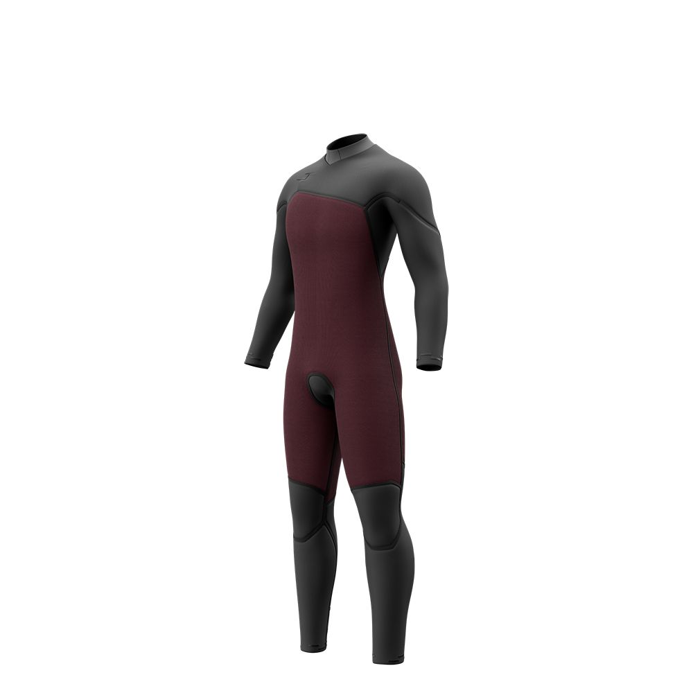 Motion Fullsuit 3/2mm Fzip - Black - 2027