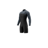 Motion Longarm Shorty 3/2mm Fzip - Tidal Blue  - 2027