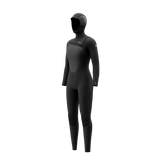 Gem Fullsuit 6/4/3mm Hooded Fzip - Black - 2027