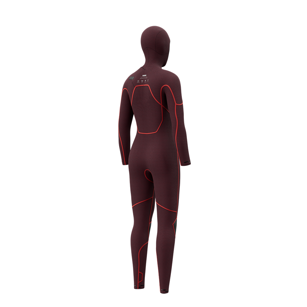 Gem Fullsuit 6/4/3mm Hooded Fzip - Black - 2027