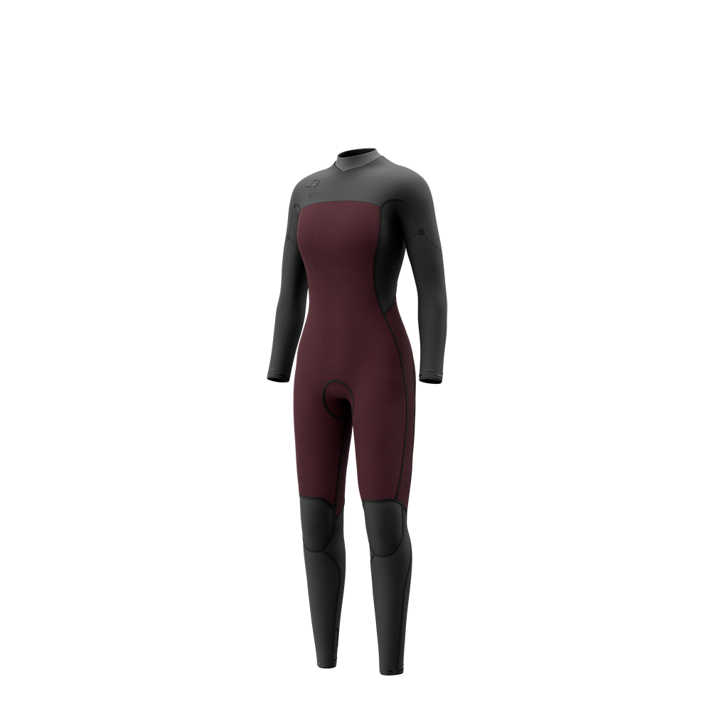 Haven Fullsuit 3/2mm Double Fzip Women - Iris Blue  - 2027