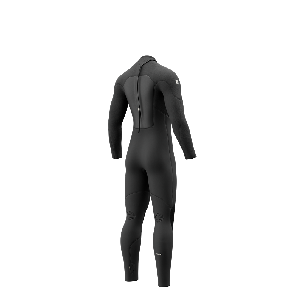 Majestic Fullsuit 4/3mm Bzip - Black - 2027