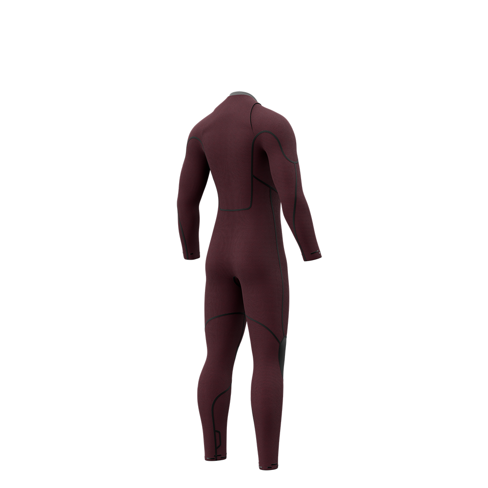 Majestic Fullsuit 4/3mm Bzip - Black - 2027
